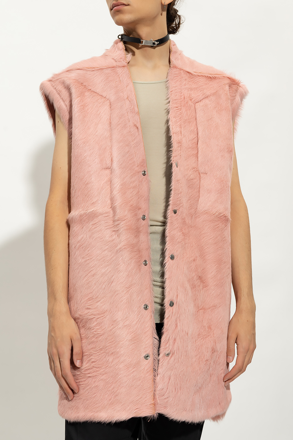Rick Owens Fur vest | SchaferandweinerShops | Men's Clothing
